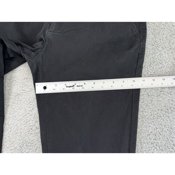 I Love Ugly ILU Pants Men's Large 33x25 Black Regular Fit Stretch Cotton - Picture 6 of 14